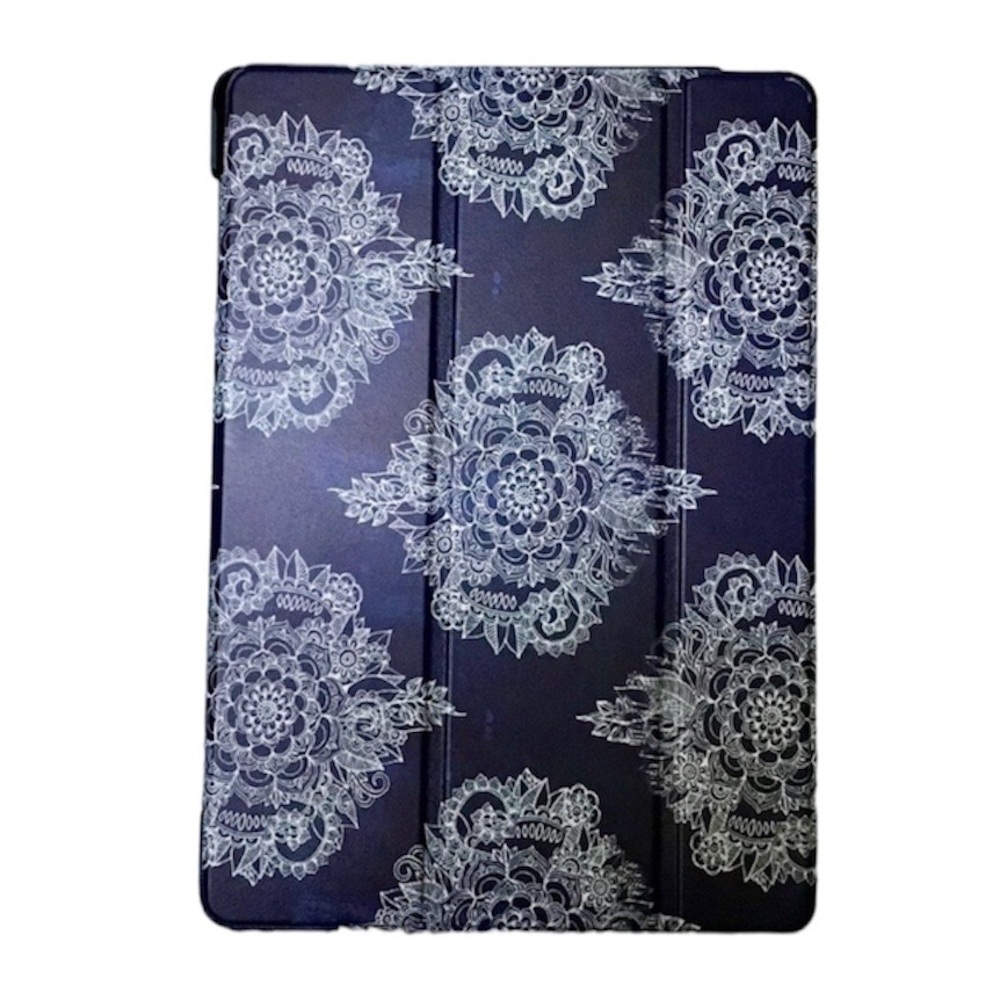 iPad 10.2in case. Blue and white flower print. brand new